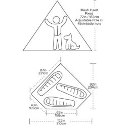 Big Agnes Gold Camp UL 5 Mesh Inner Tent 8 Big Agnes Gold Camp UL 5 Mesh Inner Tent -Outwell Verkoop 5053558 001 pic3