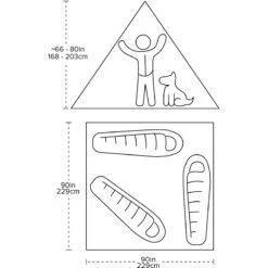 Big Agnes Gold Camp UL 3 Tarp 9 Big Agnes Gold Camp UL 3 Tarp -Outwell Verkoop 5053570 001 pic4
