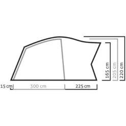 SALEWA Alpine Lodge 4 Tent -Outwell Verkoop iview 5014524 001 pic3