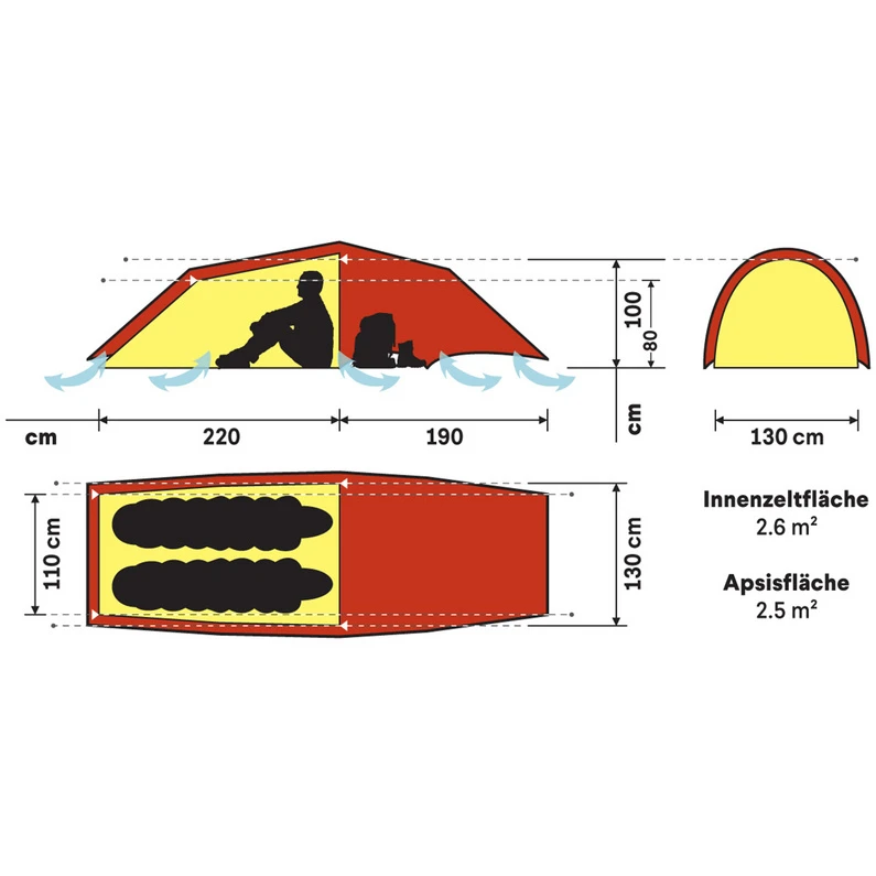 Hilleberg Anjan 2 GT Tent 4 Hilleberg Anjan 2 GT Tent - Afbeelding 2