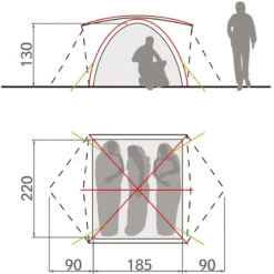 VAUDE Campo Grande 3-4P Tent -Outwell Verkoop iview 5035577 002 pic4