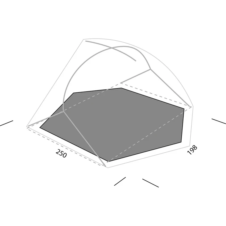 Exped Lyra 3 Grondzeil 4 Exped Lyra 3 Grondzeil - Afbeelding 2