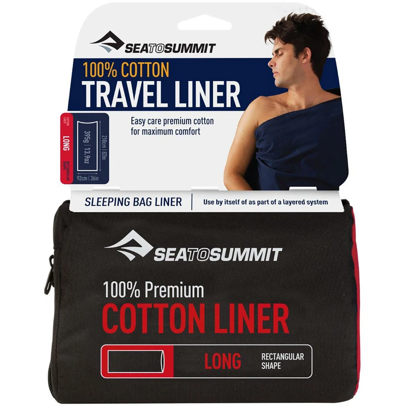 Sea To Summit Premium Cotton Rec Travel Liner 7 Sea To Summit Premium Cotton Rec Travel Liner - Afbeelding 5