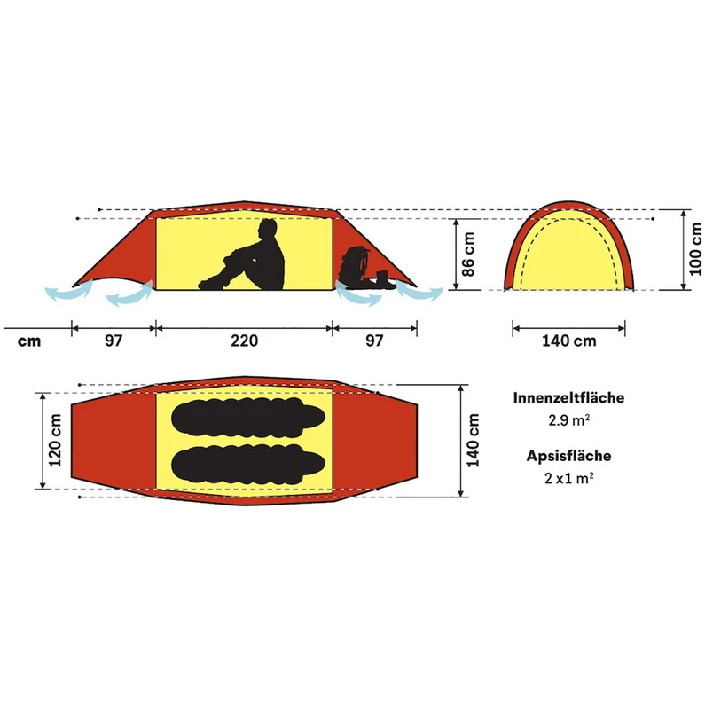 Hilleberg Helags 2 Tent 4 Hilleberg Helags 2 Tent - Afbeelding 2