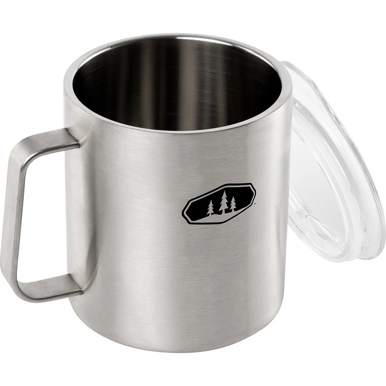 GSI Glacier Stainless 15oz Camp Cup Drinkbeker 4 GSI Glacier Stainless 15oz Camp Cup Drinkbeker - Afbeelding 2