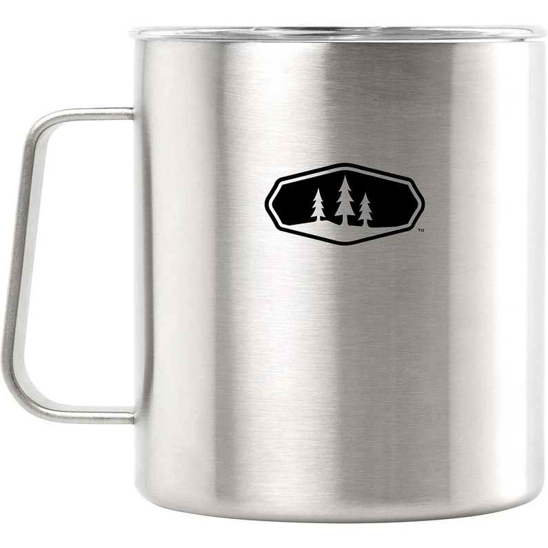 GSI Glacier Stainless 15oz Camp Cup Drinkbeker 5 GSI Glacier Stainless 15oz Camp Cup Drinkbeker - Afbeelding 3