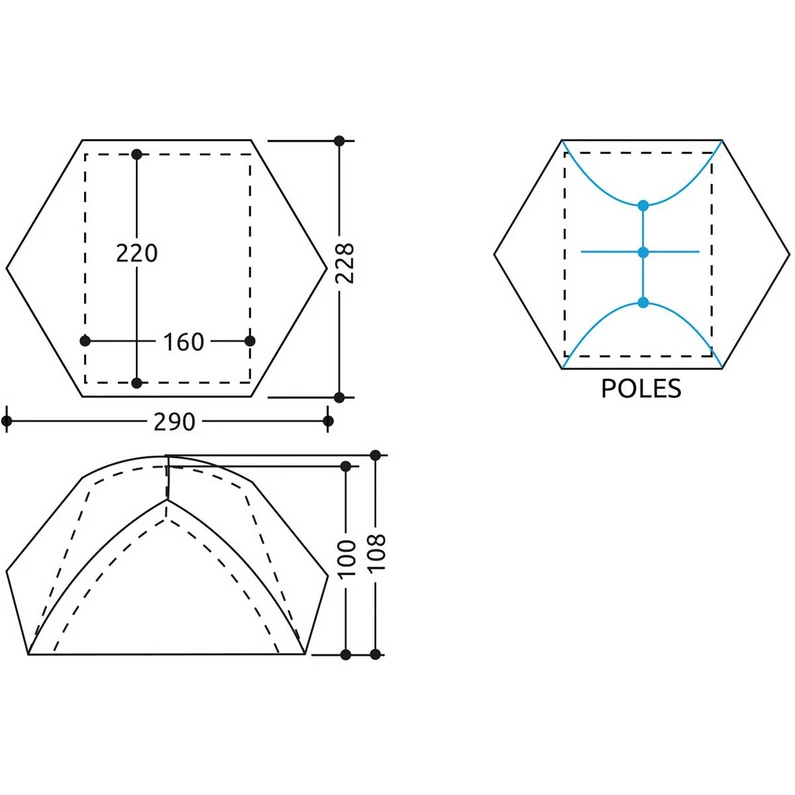 Camp Minima Evo 3P Tent 6 Camp Minima Evo 3P Tent - Afbeelding 4