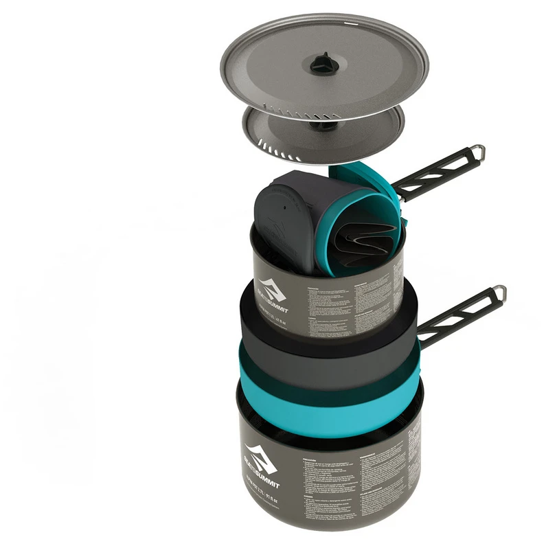 Sea To Summit Alpha 2.2 Kookset 4 Sea To Summit Alpha 2.2 Kookset - Afbeelding 2