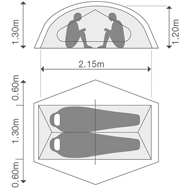 Exped Lyra II Tent 5 Exped Lyra II Tent - Afbeelding 3
