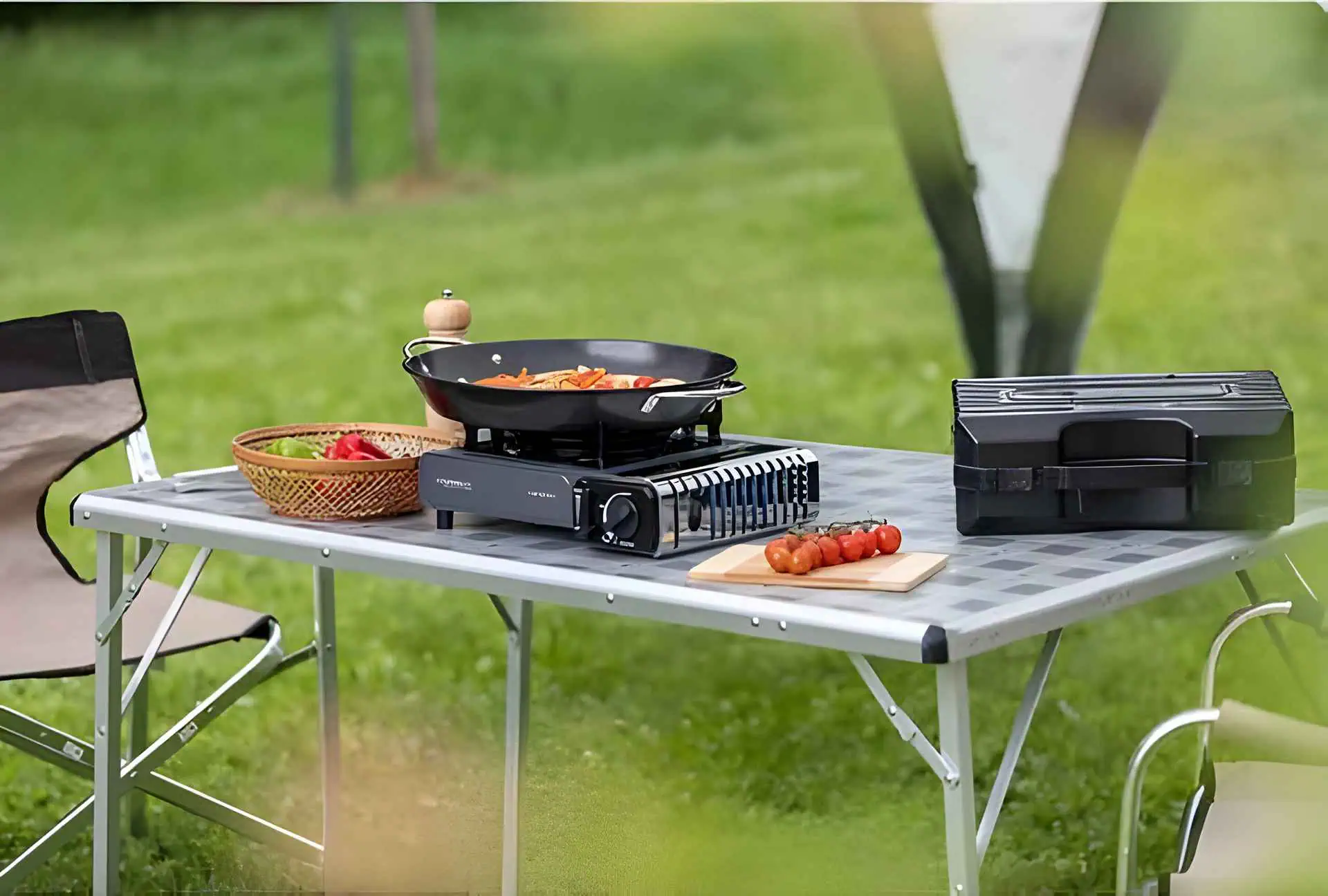 Bergzeit Outdoorwinkel -Outwell Verkoop campingaz campbistro 3 brander