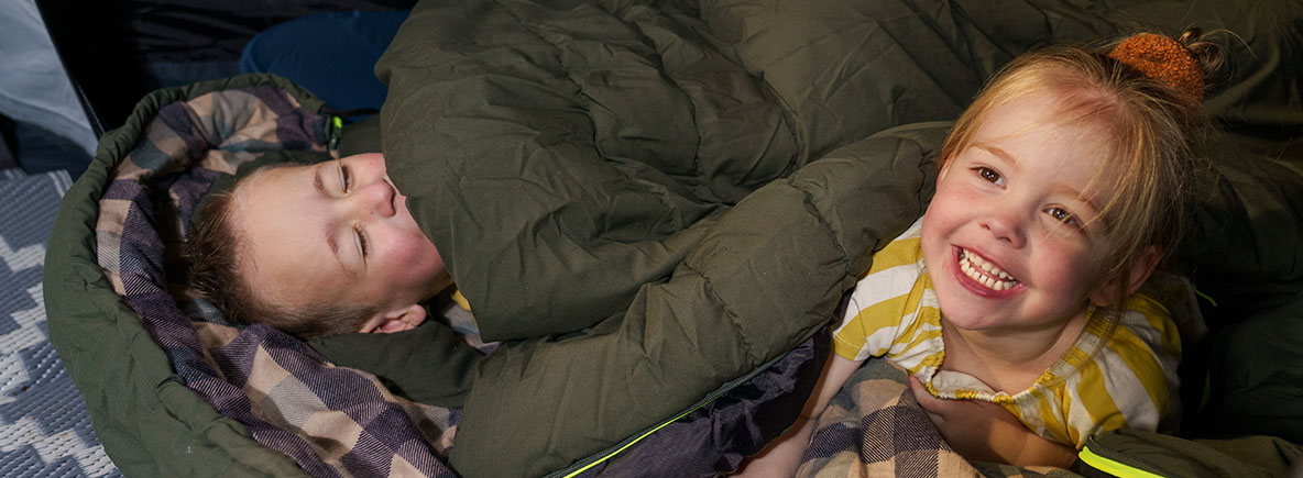 Bergzeit Outdoorwinkel -Outwell Verkoop keuzehulpslaapzak